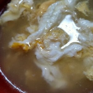 ブナピーの卵スープ